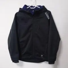 アウター　ジャンパー　黒　140　裏起毛　イオン　トップバリュ