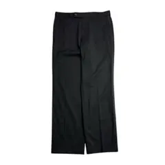 HUGO BOSS サイドライン スラックス 黒 W40 2XL 헌 옷