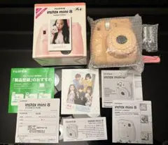 【開封のみ: 新品未使用】FUJIFILM instax mini 8 ピンク