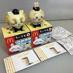 マクドナルド　ハッピーセット　ちいかわフィギュア　うさぎ　シーサーのサムネイル