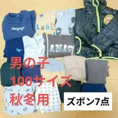 男の子服　100cm まとめ売り　秋冬用