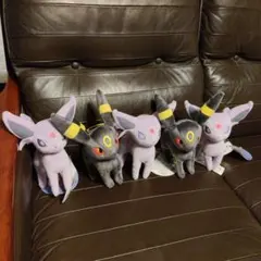 ポケモン ピカチュウ ブラッキー エーフィ コダック ぬいぐるみ プライズ ポケモン ブラッキー エーフィ コダック ぬいぐるみ プライズ