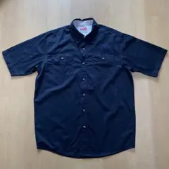 Wrangler プレミアムクオリティ 半袖シャツ 黒のサムネイル