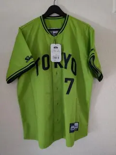 【優勝ワッペン付き】東京ヤクルトスワローズ 長岡秀樹 燕パワーユニフォーム XL 優勝ワッペン付き】東京ヤクルトスワローズ 長岡秀樹 燕パワー