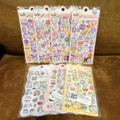 定価以下！新品！ボンボンドロップ　プクプク立体シール　ウォーターシール　ちいかわ