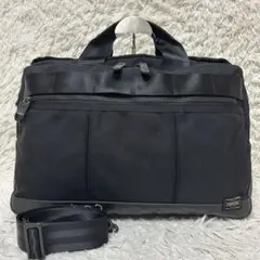 상태매우좋음 ✨ポーター ヒート 2way ブリーフケース メンズ ビジネス 블랙