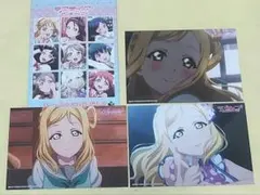 小原鞠莉　トレーディング ブロマイド　3枚セット　ラブライブ サンシャイン