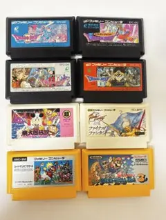ファミコンソフト RPG他 8本セット