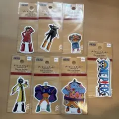 ONE PIECE ダイカットステッカー 7枚セット