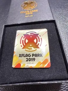 希少*非売品 XFLAG PARK 2019 来場特典 非売品 限定ピンバッジ