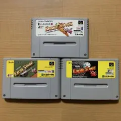Ｊリーグエキサイトステージシリーズ３本セット　エポック社　スーパーファミコン