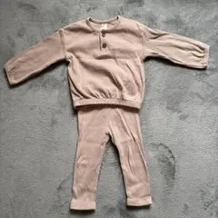 H&M オーガニックコットンセットアップ