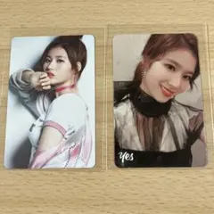 TWICE サナ トレカ 2枚セット まとめ売り 人気ビジュ