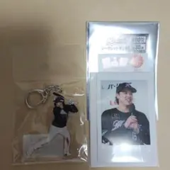 アクリルキーホルダー＆チェキ　#57小川龍成　オンラインくじ　千葉ロッテ