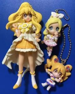 プリキュア マスコット フィギュア 3点
