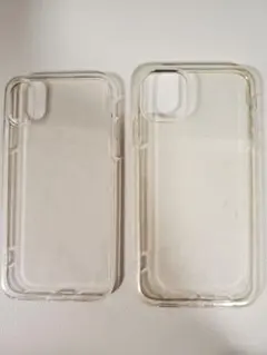 iPhone用クリアケース 2個セット