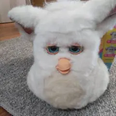 ファービー2 英語版　稼働品　リボン＆ショルダーバッグ＆スプーン付き Furby2/ファービー2・Tiger Electronics/タイガー