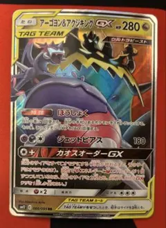 S*I様 ポケモンカード　アーゴヨン＆アクジキングGX RR
