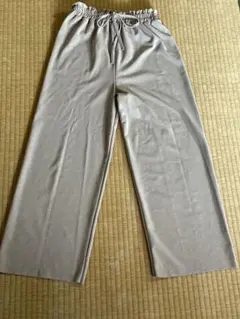 パンツ ウエストゴム M ベージュ