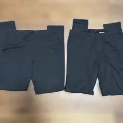 HEATTECH エクストラウォーム　コットン150サイズ 黒　2枚