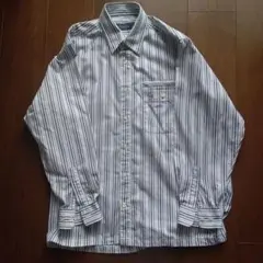 GIANNI VALENTINO ストライプシャツ Mサイズ
