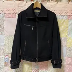CIVARIZE ナポレオンジャケット ウール ダブルボタン 黒 46 Y2K - メルカリ