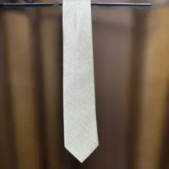 CHAPS ネクタイ ゴールド 小紋柄