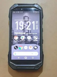 訳あり au KYV46 TORQUE G04 64GB タフネス　ブラック