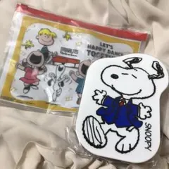 スヌーピー  マルチ容器 スライダーポーチ