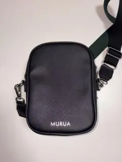 MURUA ショルダーバッグ ブラック