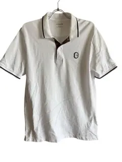 美品　COACH ポロシャツ白のサムネイル