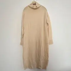 ハイネック ロングワンピース