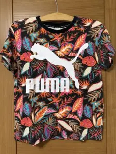 PUMA カラフル葉模様 Tシャツ