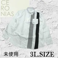 u60未使用 【CERONIAS】 長袖シャツ 3Lサイズのサムネイル