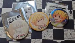 鬼滅の刃 明治村 ジャンプフェスタ ト缶バッチ 我妻 善逸 <3個セット>