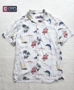 CHAPS RALPH LAUREN アロハシャツ 総柄 Mのサムネイル