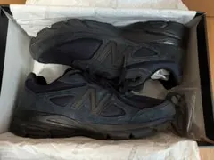 【美品】New Balance x JJJJound 990v4 Navyのサムネイル