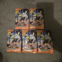NARUTO ナルト マクドナルド限定カード 5パックセット - メルカリ
