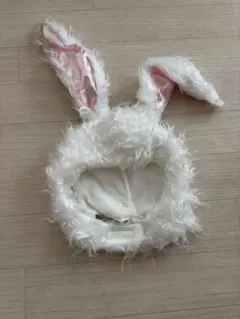ウサギ耳コスプレ帽子