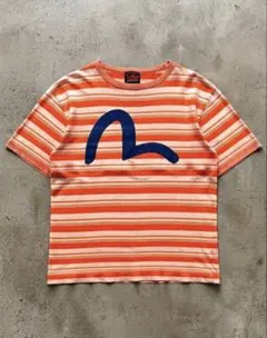 EVISU ボーダー ストライプTシャツ