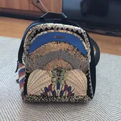 刺繍デザイン マルチカラーバックパック
