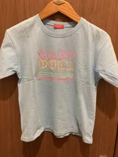 BABYDOLL ライトブルー Tシャツ 140