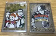 ヒロアカ原画展　パブミラー風アクリルステッカー