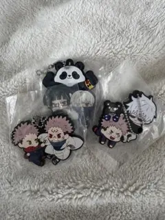 呪術廻戦お菓子の付録キーホルダー3種セット