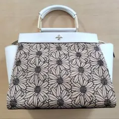 【Luria 4℃】2wayショルダー　デイジー刺繍バッグのサムネイル