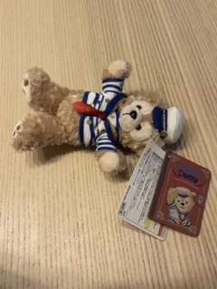 ダッフィー　Duffy ぬいぐるみバッジ