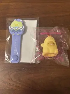 値引き　すみっコぐらし　映画特典マスコット　エビフライドン　ラバーコードクリップ