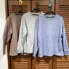 USAコットン　Tシャツ　長袖　メンズ　XLサイズ　LL　まとめ売り　セット