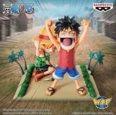 ワンピース ワールドコレクタブルフィギュア ログストーリーズ ルフィ＆ナミ