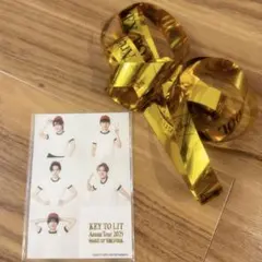 KEY TO LIT キテレツ トートバッグ 付属品 写真のみ 銀テープフル1本